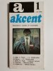 AKCENT NR 1 (35) 1989 LITERATURA I SZTUKA 